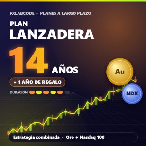 Comprar robot de trading: Plan Lanzadera · 14 años + 1 año de regalo
